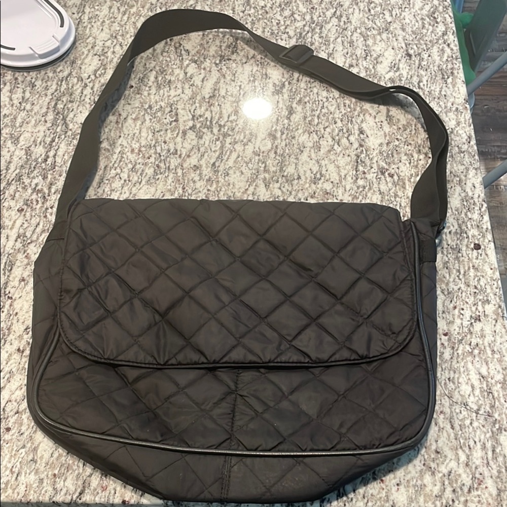 Quilted Black Crossbody Bag